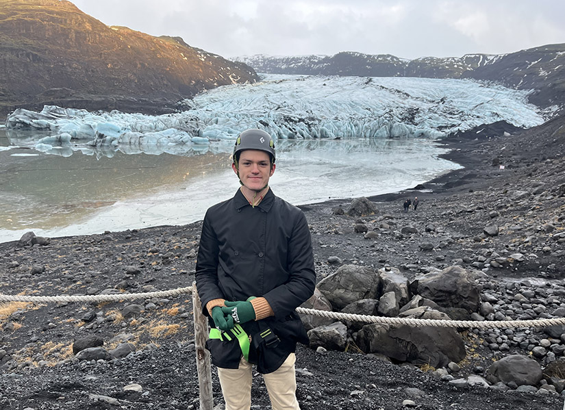 Bailey in Iceland