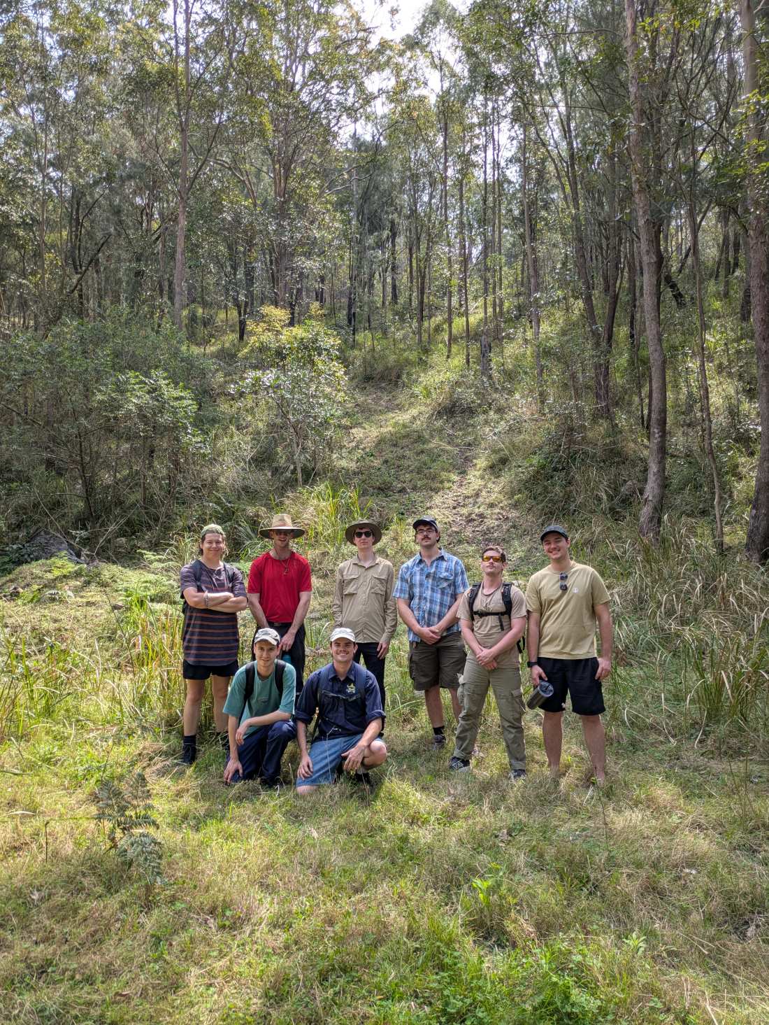 QUT Environmental Science club hike