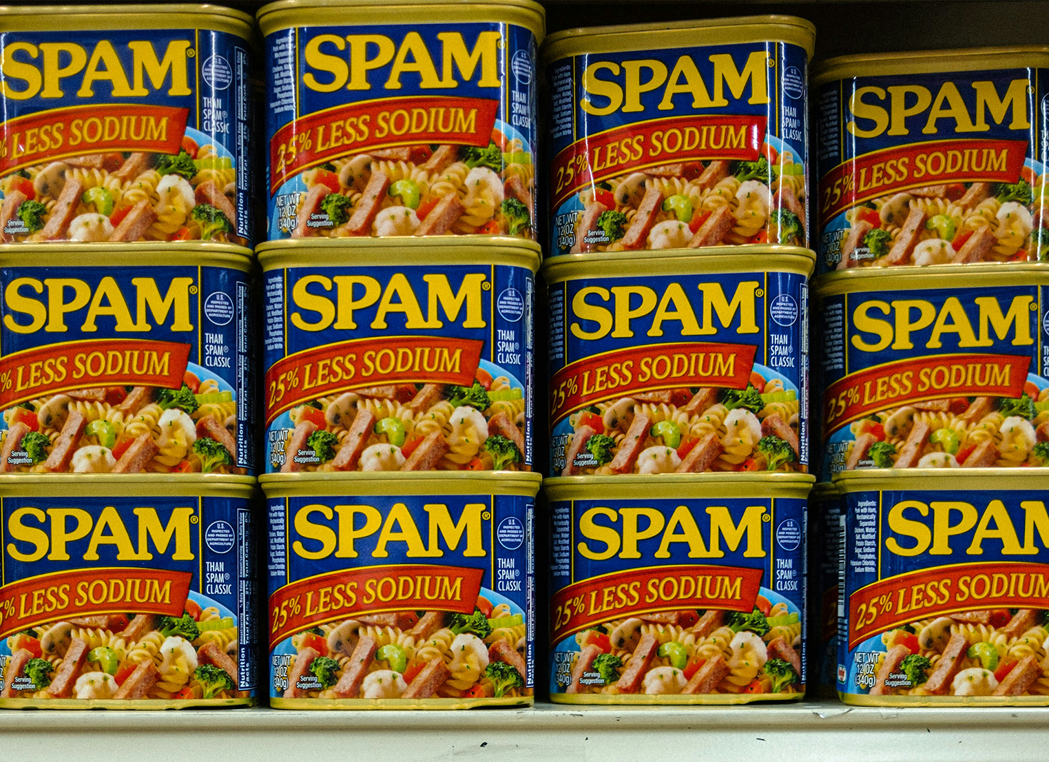 Cans of Spam