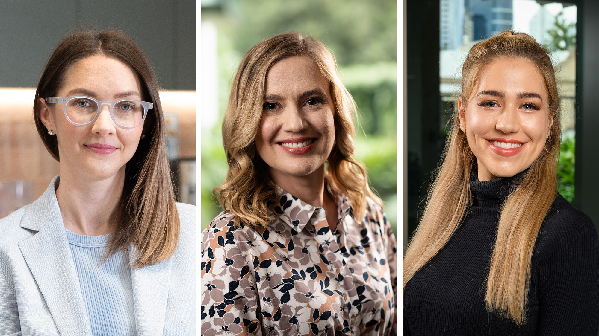Bree Hurst, Lisa Schuster, Hope Johnson