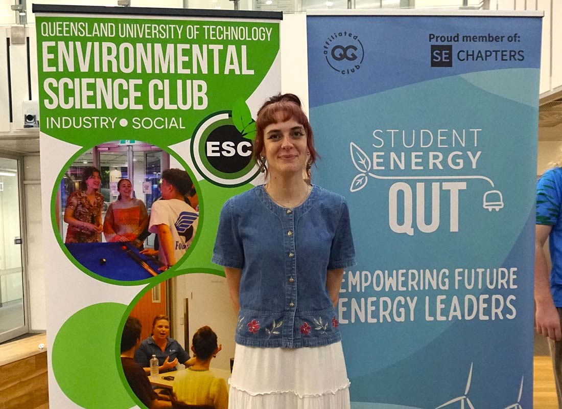 QUT Environmental Science club president