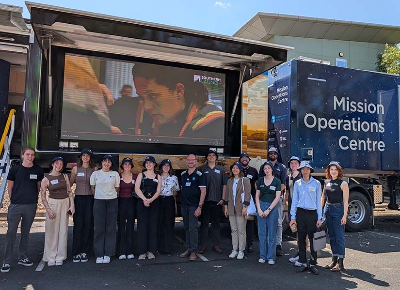 Group photo at CSIRO headquarters