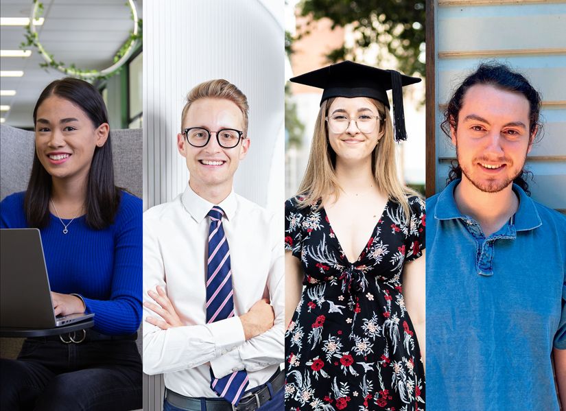 Four QUT graduates