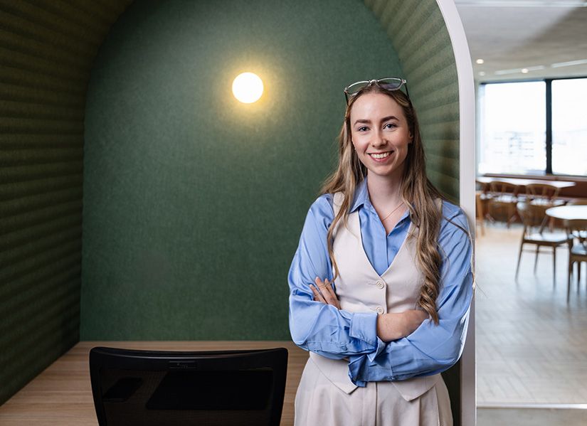 Paris Brotherton in her office