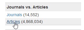 DOAJ articles