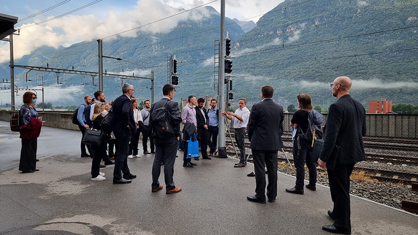 Study tour at Gotthard Base Tunnel