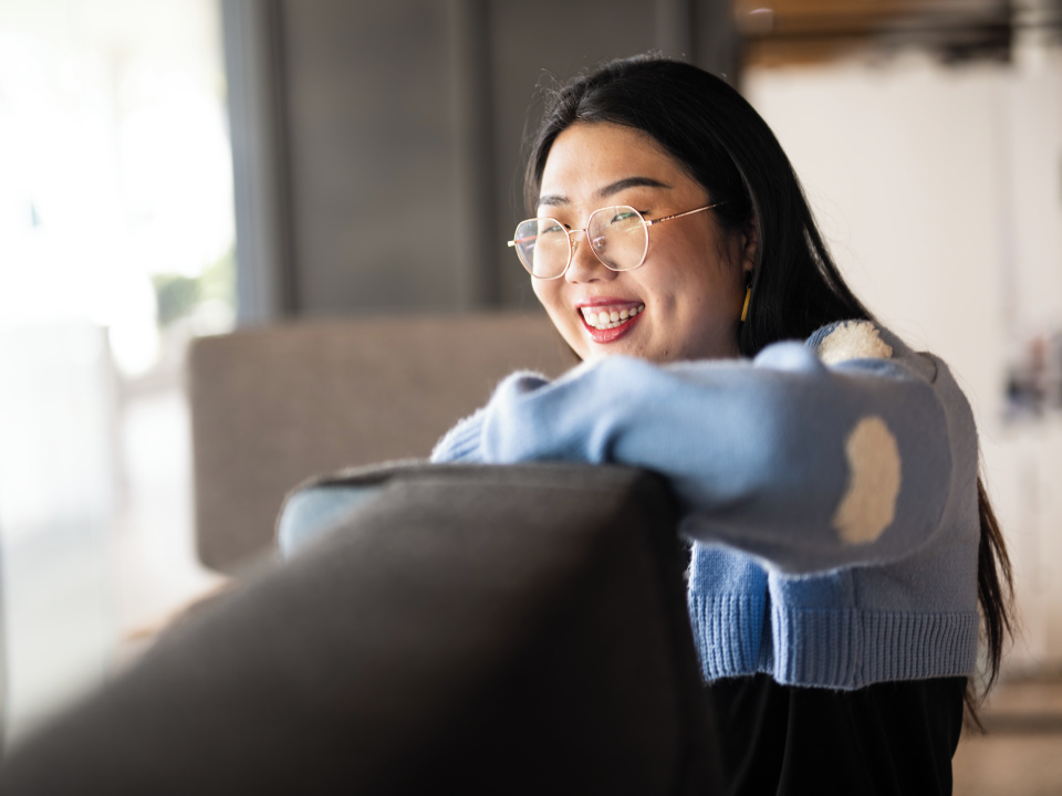 Zhou Shen, Creative arts student who entered her course through a diploma pathway