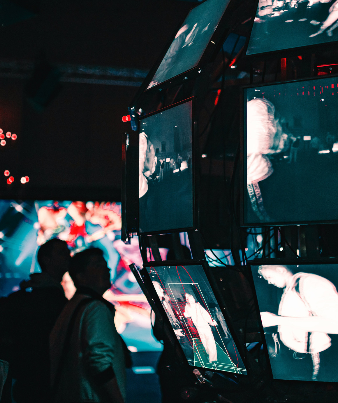 Film presented on multiple screens