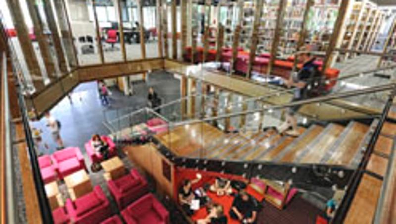 QUT - QUT Kelvin Grove library upgrade sheds light on learning