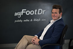 Greg Dower co-founded Australia's largest podiatry group, my FootDr.