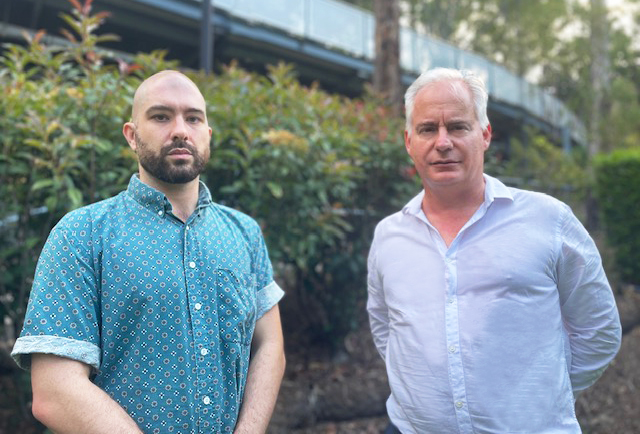 Elliot Bryan and Dr Shane Warren