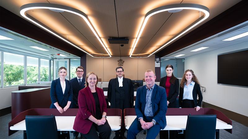 Raising the bar – QUT opens a new Moot Court