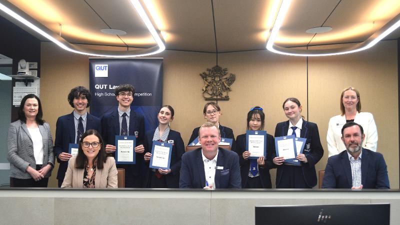 Brisbane Girls Grammar wins 2026 QUT High School Moot Competition