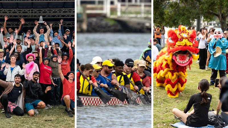 Dragon Boats and Beats: QUT festival celebrates multiculturalism