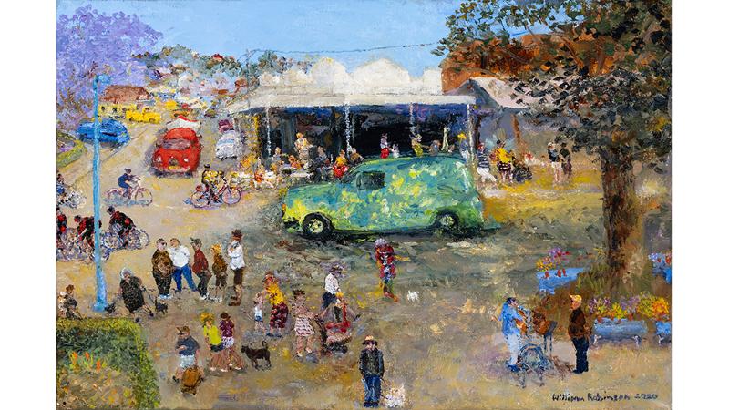Portraits of the artist’s life – William Robinson: Lessons in Looking exhibition opens 